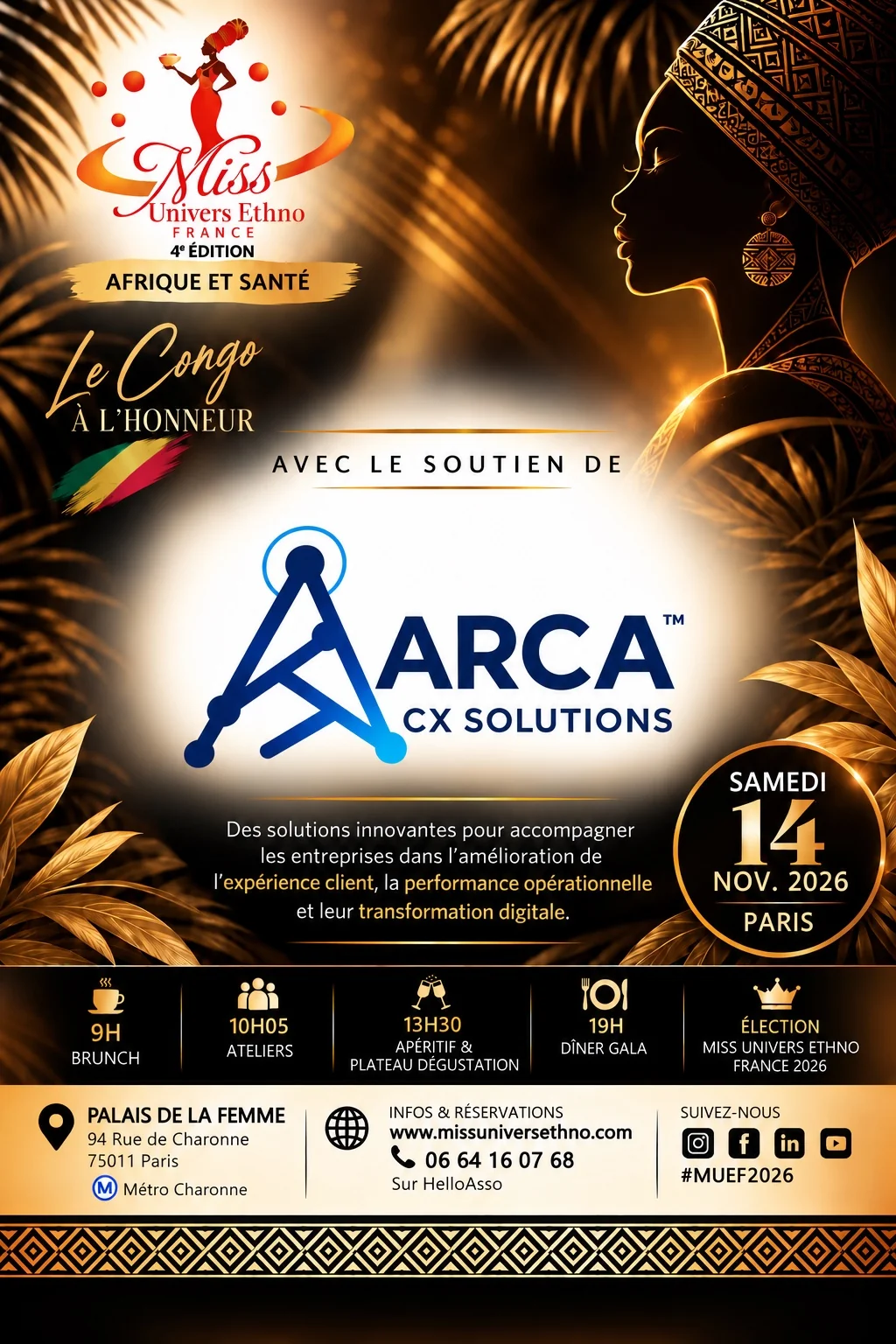 Affiche J'Y SERAI de ARCA CX Solutions